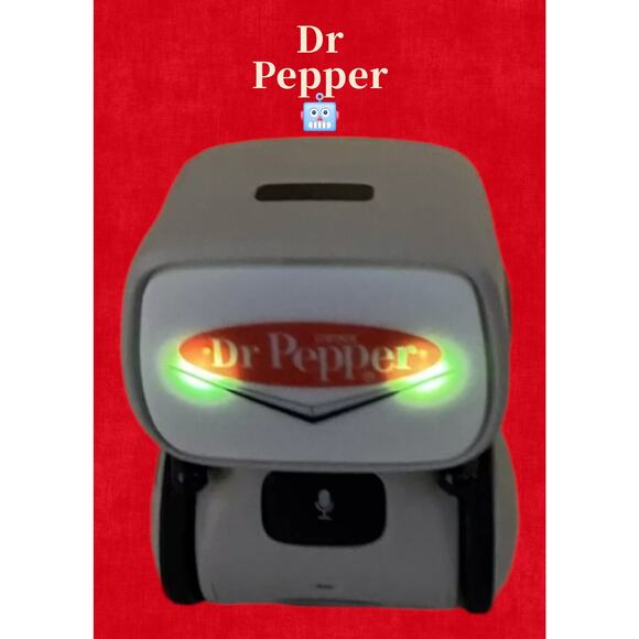Dr Pepper Logo Origaudio Aaytee - Voice-Controlled Robot Can Talk, Dance & Sing - Picture 2 of 13